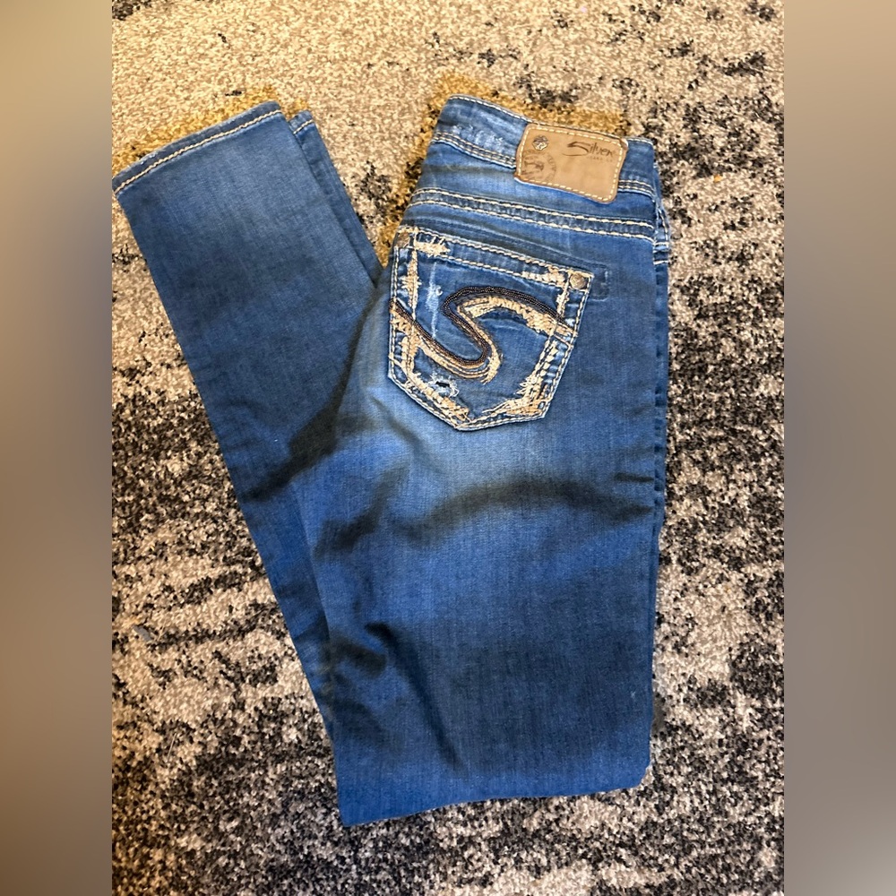 Silver Jeans Women's Blue Denim Jeans